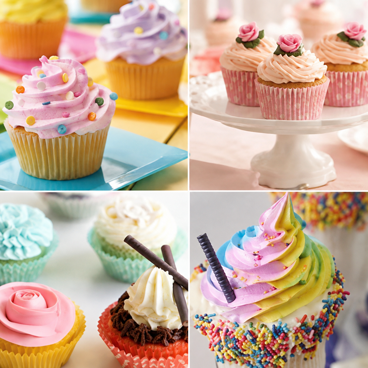 Reusable Silicone Pastry Bag Set with 24 Cake Nozzles