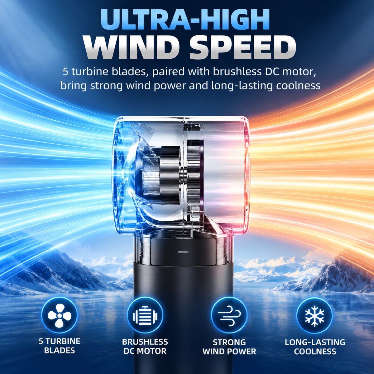 Portable USB Mini Water Spray Handheld Cooling Fan