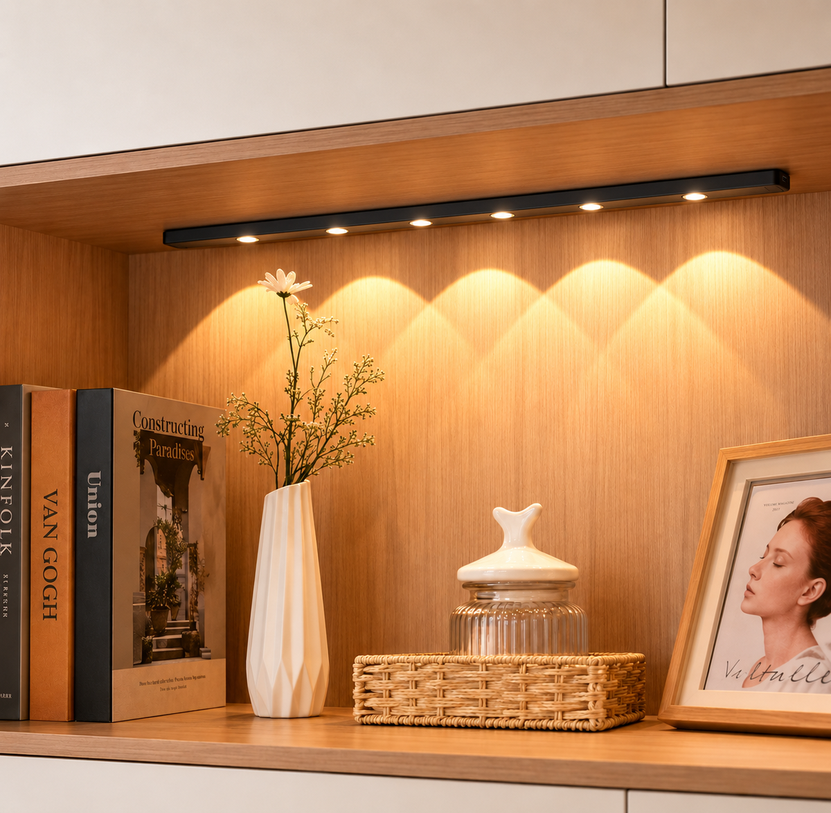 Rechargeable Motion Sensor LED Under Cabinet Light