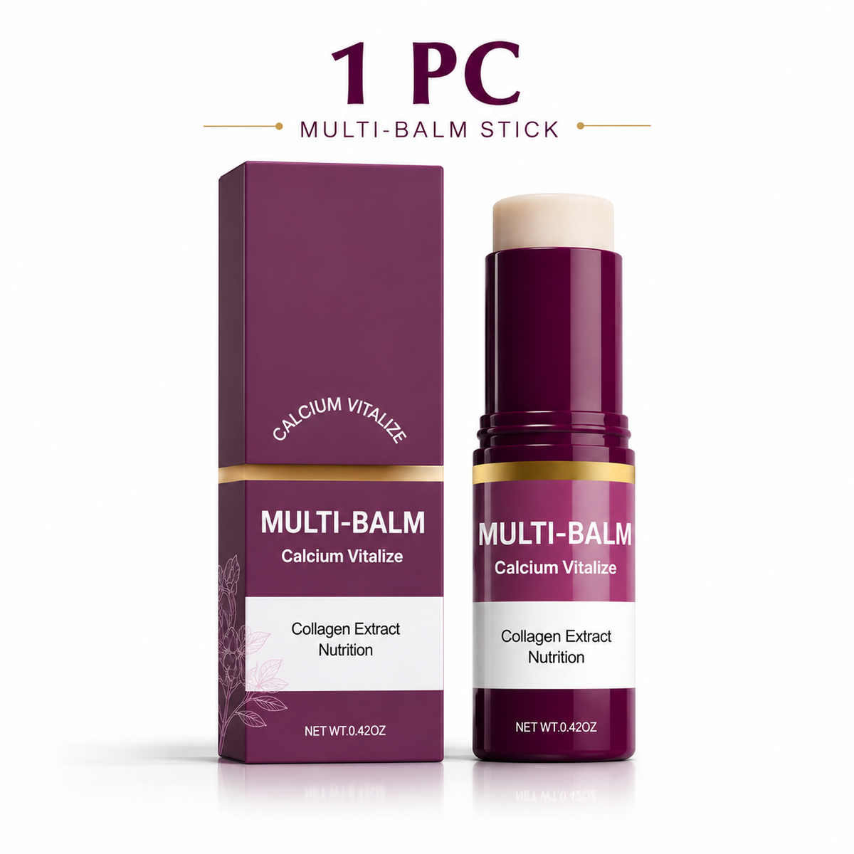 Calcium Collagen Multi Balm Stick for Hydrating & Firming
