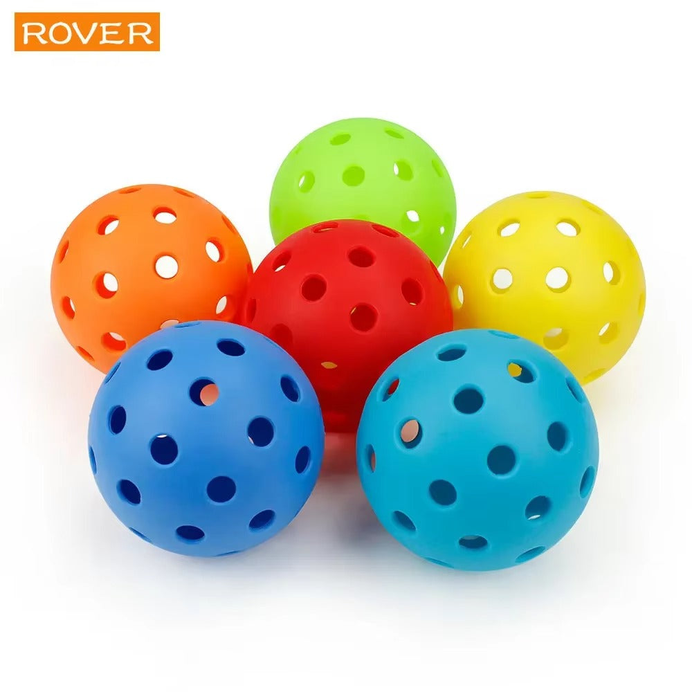 Outdoor Pickleballs 40-Hole Durable Balls for Competition