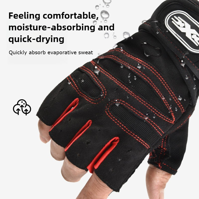 Workout Gloves with Wrist Wrap for Weightlifting & Gym
