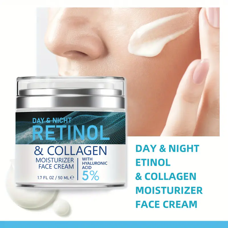 ENVISHA Retinol Collagen Face Cream for Anti-Aging & Hydration
