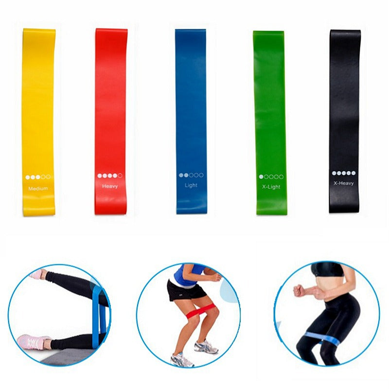 TPE Resistance Bands Set for Yoga Fitness Workout Training