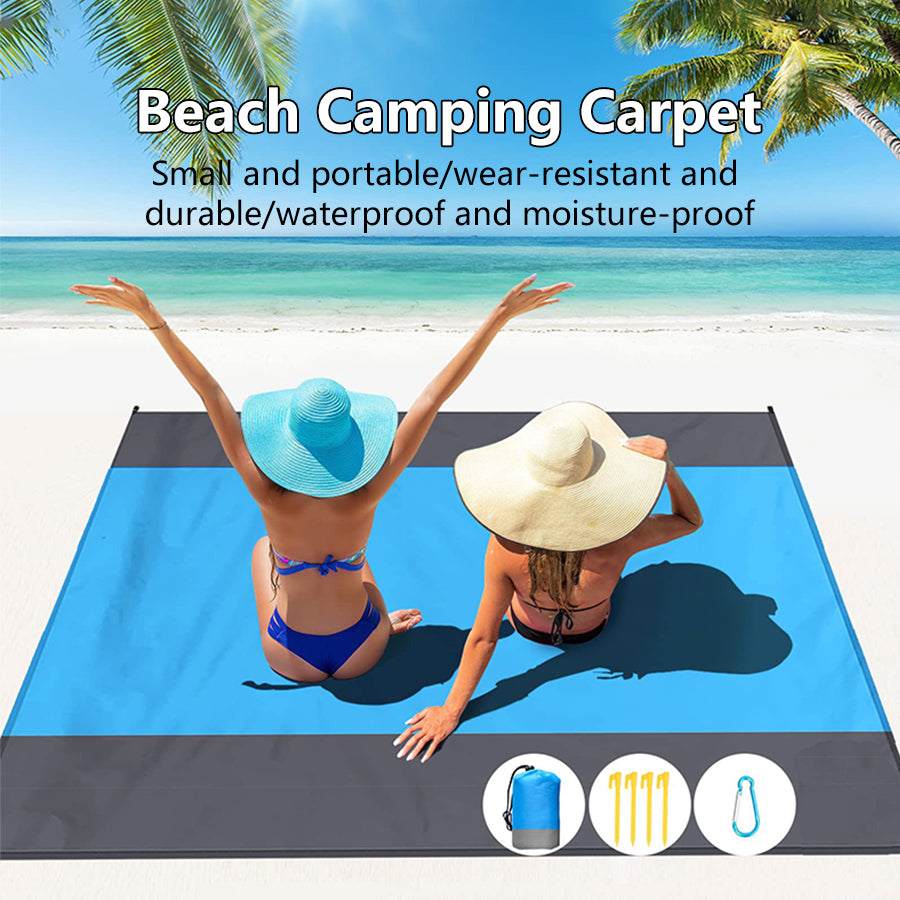 Sandproof Waterproof Beach Mat Picnic Blanket